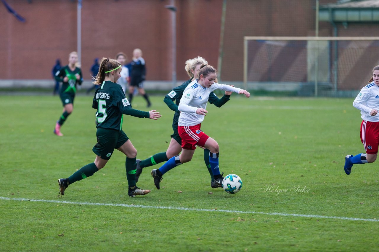 Bild 280 - B-Juniorinnen HSV - VfL Wolfsburg : Ergebnis: 2:1